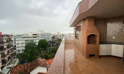 Cobertura com 4 dormitórios à venda, 156 m² por R$ 1.299.999,90 - Algodoal - Cabo Frio/RJ