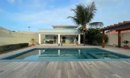 Casa com 3 dormitórios à venda, 210 m² por R$ 2.200.000,00 - Palmeiras - Cabo Frio/RJ