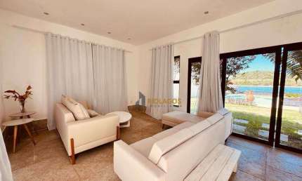 Casa com 4 dormitórios, 500 m² - venda por R$ 4.600.000,00 ou aluguel por R$ 24.166,67/mês - Portinho - Cabo Frio/RJ