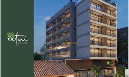 Apartamento com 1 dormitório à venda, 32 m² por R$ 376.504,79 - Centro - Cabo Frio/RJ