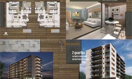Apartamento com 2 dormitórios à venda, 50 m² por R$ 469.982,00 - Vila Sao Pedro - São Pedro da Aldeia/RJ