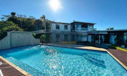 Casa com 5 dormitórios à venda, 1500 m² por R$ 15.000.000,00 - Praia do Siqueira - Cabo Frio/RJ
