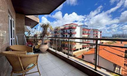 Apartamento com 2 dormitórios à venda, 110 m² por R$ 650.000,00 - Braga - Cabo Frio/RJ