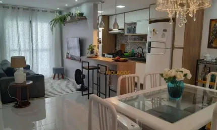 Apartamento com 2 dormitórios à venda, 75 m² por r$ 430.000,00 - braga - cabo frio/rj