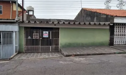 Casa térrea 2 dorms com edícula e quintal no pq. capuava - sa | ca0045