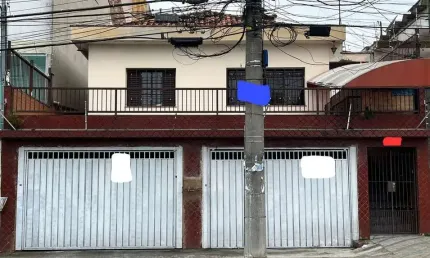 Casa 3dorms com edícula e churrasqueira na vila marina - snto andré| ca0041