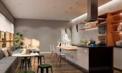 Apartamento com 1 dormitório à venda, 26 m² por r$ 280.000,00 - vila paulicéia - são paulo/sp