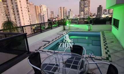 Cobertura com 3 dormitórios à venda, 282 m² por R$ 1.680.000 - Água Fria - São Paulo/SP