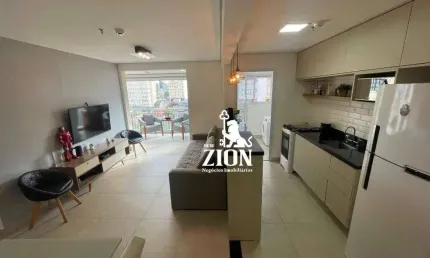 Apartamento com 1 dormitório, 60 m² - venda por R$ 720.000 ou aluguel por R$ 4.700/mês - Santana - São Paulo/SP