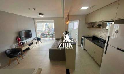 Apartamento com 1 dormitório, 60 m² - venda por R$ 720.000 ou aluguel por R$ 4.700/mês - Santana - São Paulo/SP