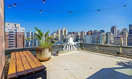 Cobertura com 2 dormitórios à venda, 142 m² por R$ 2.200.000 - Cerqueira César - São Paulo/SP