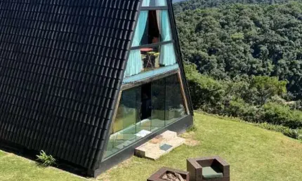 Chalé completo na serra da mantiqueira - à 24 km de campos do jordão sp