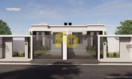 Casas na planta a venda em Colombo - Bairro Roça Grande