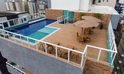 Apartamento com 3 quartos, guilhermina, praia grande - r$ 670 mil, cod: 4110