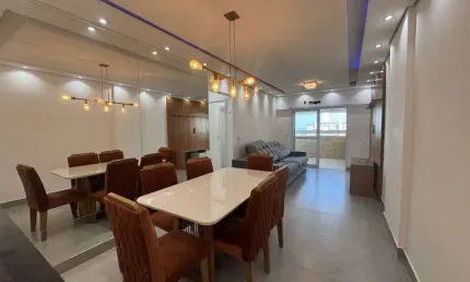 Apartamento com 2 quartos, ocian, praia grande - r$ 595 mil, cod: 4130