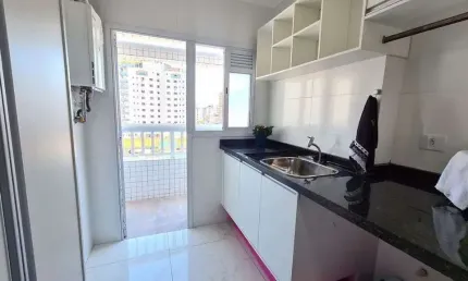 Apartamento residencial à venda, guilhermina, praia grande - ap1541.