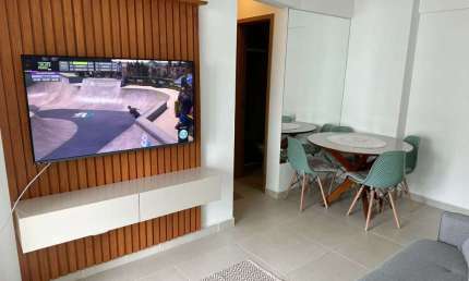 Apartamento com 2 dormitórios à venda, 71 m² por R$ 499.000 - Vila Assunção - Praia Grande/SP