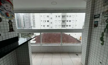 Apartamento com 2 dormitórios à venda, 65 m² por r$ 375.000 - vila assunção - praia grande/sp