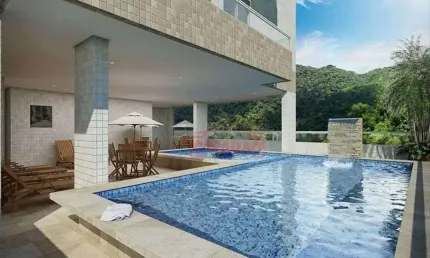 Apartamento com 2 dormitórios à venda, 86 m² por r$ 499.000,00 - canto do forte - praia grande/sp
