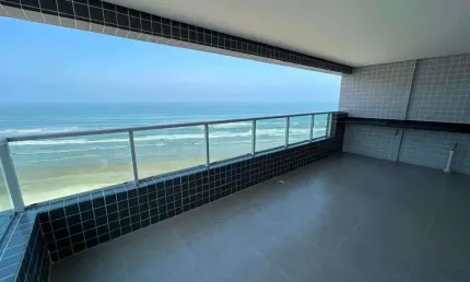 Apartamento com 3 dorms, Caiçara, Praia Grande - R$ 990 mil, Cod: 3407