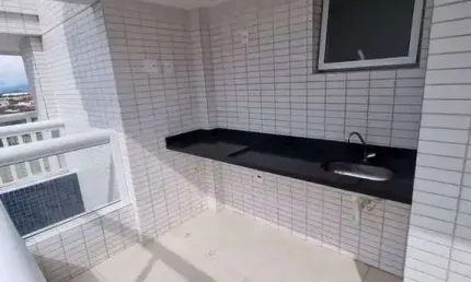 Apartamento com 1 quarto, guilhermina, praia grande - r$ 310 mil, cod: 3428