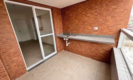 Apartamento com 1 dorm, Guilhermina, Praia Grande - R$ 360 mil, Cod: 3484