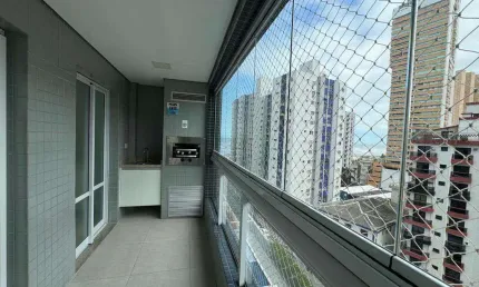 Apartamento com 2 dorms, Boqueirão, Praia Grande - R$ 790 mil, Cod: 3504
