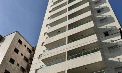 Apartamento com 2 dorms, Guilhermina, Praia Grande - R$ 445 mil, Cod: 3508