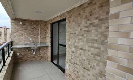 Apartamento com 2 dorms, Caiçara, Praia Grande - R$ 500 mil, Cod: 3512
