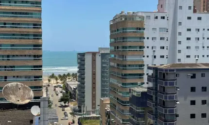 Apartamento com 3 dorms, Guilhermina, Praia Grande - R$ 950 mil, Cod: 3518
