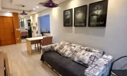 Apartamento com 1 quarto, Tupi, Praia Grande - R$ 345 mil, Cod: 3588