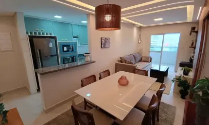 Apartamento com 2 quartos, guilhermina, praia grande - r$ 610 mil, cod: 3600