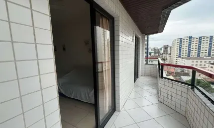 Apartamento com 1 quarto, guilhermina, praia grande - r$ 350 mil, cod: 3619