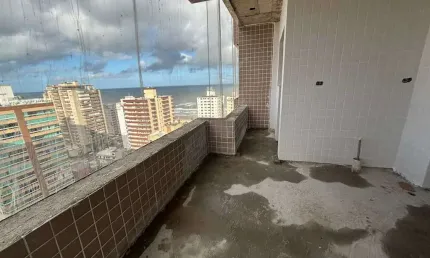 Apartamento com 2 quartos, caiçara, praia grande - r$ 485 mil, cod: 3868