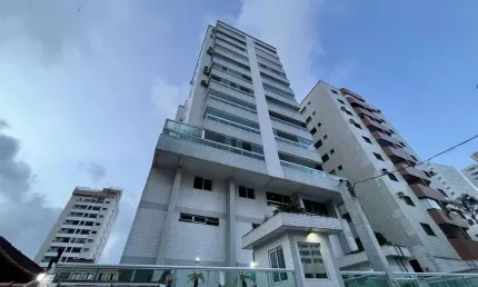 Apartamento com 1 quarto, Aviação, Praia Grande - R$ 360 mil, Cod: 3884