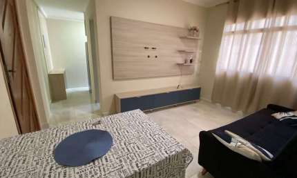 Apartamento com 1 quarto, Boqueirão, Praia Grande - R$ 280 mil, Cod: 3928