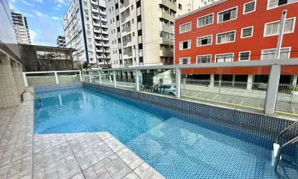 Apartamento com 2 dormitórios à venda, 86 m² por R$ 450.000 - Vila Assunção - Praia Grande/SP