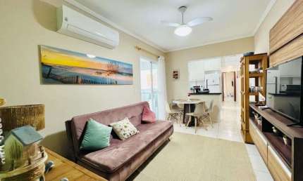 Apartamento com 1 quarto, Guilhermina, Praia Grande - R$ 405 mil, Cod: 2565