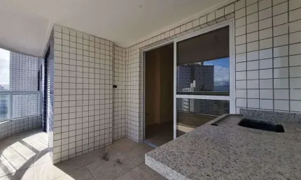 Apartamento Residencial à venda, Vila Guilhermina, Praia Grande - AP1887.