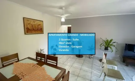Apartamento com 2 quartos, Guilhermina, Praia Grande - R$ 490 mil, Cod: 1447
