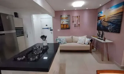 Apartamento residencial à venda, centro, mongaguá - ap1130.
