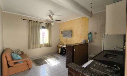 Kitnet com 1 quarto, Real, Praia Grande - R$ 140 mil, Cod: 4077