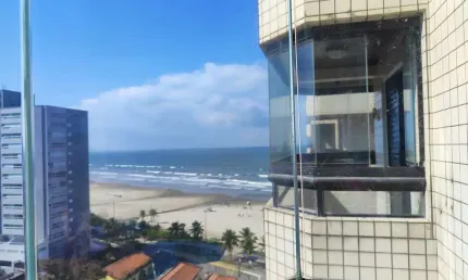 Apartamento com 1 quarto, balneário maracanã, praia grande - r$ 360 mil, cod: 4127
