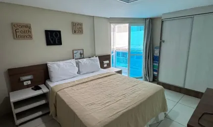 Oportunidade vende-se flat-  à beira mar em tambaú -  r$ 420.000,00