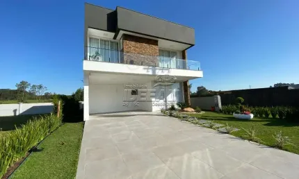 Casa em condomínio fechado com 4 quartos à venda no Sanga Funda, Nova Santa Rita  por R$ 1.899.900