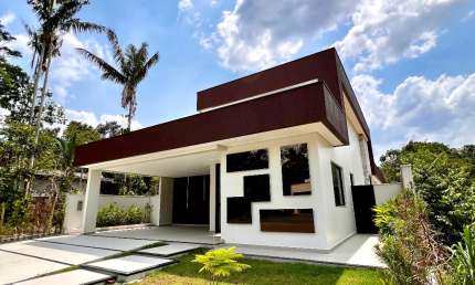 Casa em condomínio fechado com 4 quartos à venda na Rua Thales Loureiro, 2355, Ponta Negra, Manaus