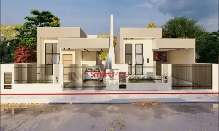 Casa com 2 quartos à venda na rua das orquideas, 156, trinta reis, nova trento por r$ 422.000