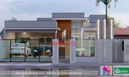 Casa com 3 quartos à venda na Timburi, 01, Areias, Tijucas por R$ 1.150.000