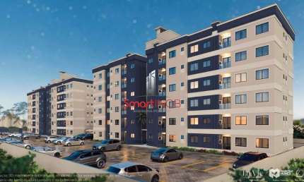 Apartamento com 2 quartos à venda na Moacir Marchi, 323, Universitário, Tijucas por R$ 317.000