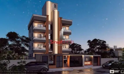 Apartamento com 2 quartos à venda na pau brasil, 1002, areias, tijucas por r$ 375.900